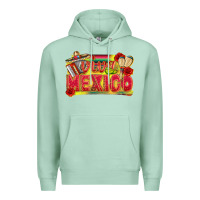 Seafoam Viva Mexico Premium Hoodie - texasbilliewilder