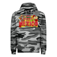 Slate Camo Viva Mexico Premium Hoodie - texasbilliewilder