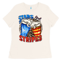 Bone stars and stripes beer Ladies Tee - Zillion Design Studio