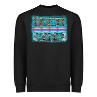 Black turquoise gemstone background Heavyweight Sweatshirt - AdoDesignShop