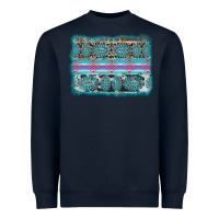 Navy turquoise gemstone background Heavyweight Sweatshirt - AdoDesignShop
