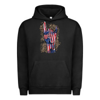 Pigment Black Freedom rock hand 4th of july Urban Hoodie - CowGirlArtShop
