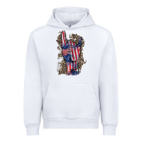 White Freedom rock hand 4th of july Urban Hoodie - CowGirlArtShop