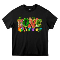 Black love summer with watermelon tbw Heavy Core Tee - texasbilliewilder
