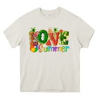Cream love summer with watermelon tbw Heavy Core Tee - texasbilliewilder