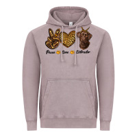 Vintage Zinc peace love labrador Vintage Hoodie - RanaPortraitStore