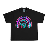 Black rainbow and gemstone Urban Heavy Tee - AdoDesignShop