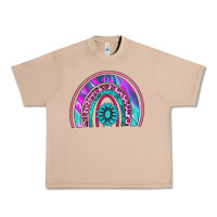 Burro rainbow and gemstone Urban Heavy Tee - AdoDesignShop