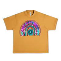 Peanut Butter rainbow and gemstone Urban Heavy Tee - AdoDesignShop