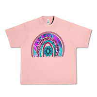 Salmon rainbow and gemstone Urban Heavy Tee - AdoDesignShop