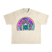 Sandshell rainbow and gemstone Urban Heavy Tee - AdoDesignShop