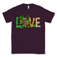 Plum love luck with clover Classic Tee - NancyCooperArtShop