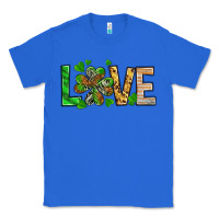 True Royal love luck with clover Classic Tee - NancyCooperArtShop