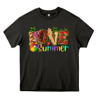 Asphalt love summer with strawberry Heavy Core Tee - texasbilliewilder