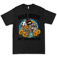 Black dead inside but caffeinated Premium Tee - Zillion Design Studio