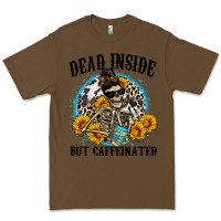 Cacao dead inside but caffeinated Premium Tee - Zillion Design Studio