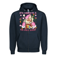 Its Abuelita And Pan Dulce Season Mexican Santa Zipper Hoodie | Teevron