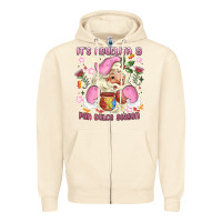 Sandshell its abuelita and pan dulce season mexican santa Zipper Hoodie - MaliasSmallBusiness
