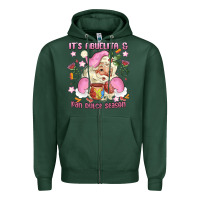 Sports Green its abuelita and pan dulce season mexican santa Zipper Hoodie - MaliasSmallBusiness