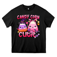 Black candy corn cutie Heavy Core Tee - BarkalooDesign