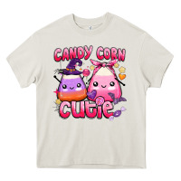 Cream candy corn cutie Heavy Core Tee - BarkalooDesign