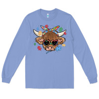 Autism Awareness Cow Long Sleeve Tee | Teevron