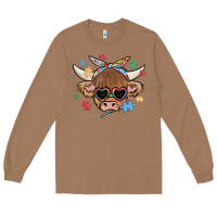 Toasted Coconut autism awareness cow Long Sleeve Tee - MaliasSmallBusiness