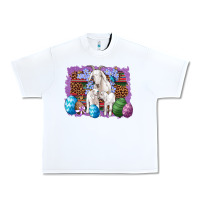 White goat family eggs flowers leopard serape glitter Urban Heavy Tee - Artiststas