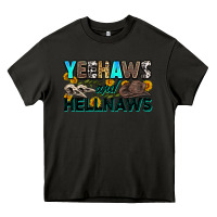 Asphalt yeehaws and hellnaws Heavy Core Tee - Zillion Design Studio