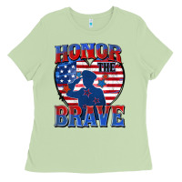 Matcha honor the brave Ladies Tee - Zillion Design Studio
