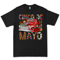 Black Cinco de Mayo Truck Premium Tee - texasbilliewilder