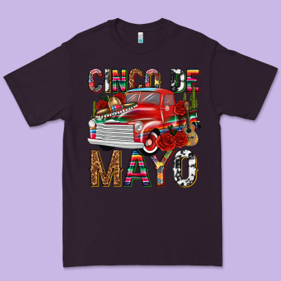 Cinco De Mayo Truck Premium Tee Designed By Texasbilliewilder