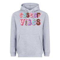 Heather Grey Easter vibes Heavyweight Hoodie - RanaPortraitStore