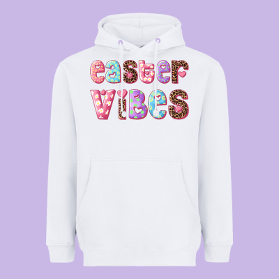 Easter Vibes Heavyweight Hoodie Designed By Ranaportraitstore