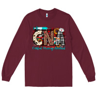Burgundy Christmas cna certified nursing assistant Long Sleeve Tee - JahusDesignShop