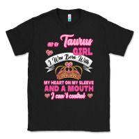 Black as a taurus girl zodiac girls Classic Tee - Jasminsmagicworld
