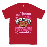Red as a taurus girl zodiac girls Classic Tee - Jasminsmagicworld