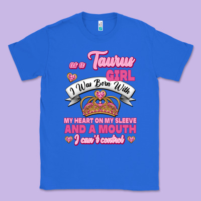 As A Taurus Girl Zodiac Girls Classic Tee Designed By Jasminsmagicworld