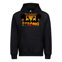 Black My history is strong Urban Hoodie - HowdyJamesFarm