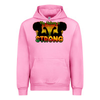 Fuchsia Pink My history is strong Urban Hoodie - HowdyJamesFarm