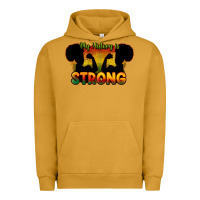 Pigment Peanut Butter My history is strong Urban Hoodie - HowdyJamesFarm