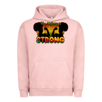 Pigment Salmon My history is strong Urban Hoodie - HowdyJamesFarm