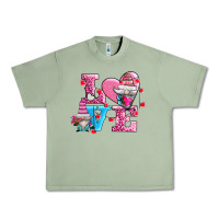 Oil Green love and gnomes Urban Heavy Tee - AdoDesignShop