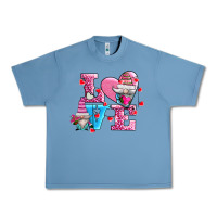 Pebble Blue love and gnomes Urban Heavy Tee - AdoDesignShop