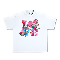 White love and gnomes Urban Heavy Tee - AdoDesignShop