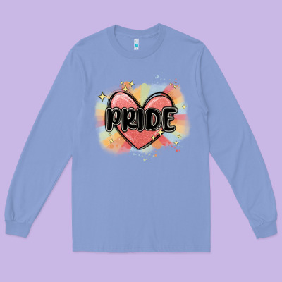 Pride Long Sleeve Tee Designed By Maliassmallbusiness