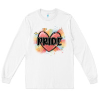 White pride Long Sleeve Tee - MaliasSmallBusiness