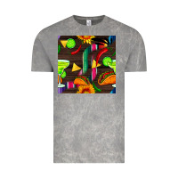 Cloud Rock margarita and taco seamless pattern Vintage Tee - BundleAndBundleShop