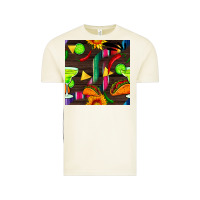 Vintage Arctic margarita and taco seamless pattern Vintage Tee - BundleAndBundleShop