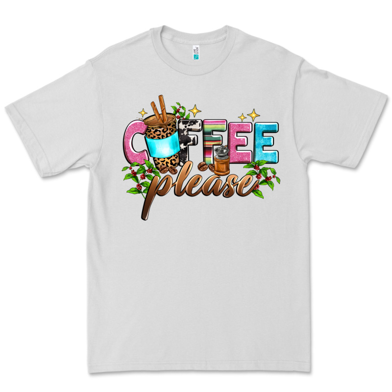 Coffee Please Premium Tee by Zillion Design Studio | Teevron